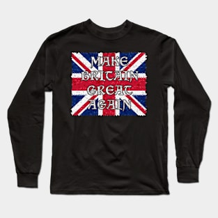 Make Britain Great Again - Marble and Mosaic Long Sleeve T-Shirt